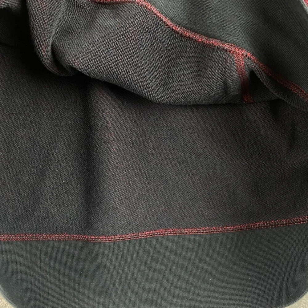 Nike Hoodie Mens Large Red French Terry Shoebox Pullover Hooded Sweatshirt AW77 - Picture 5 of 11